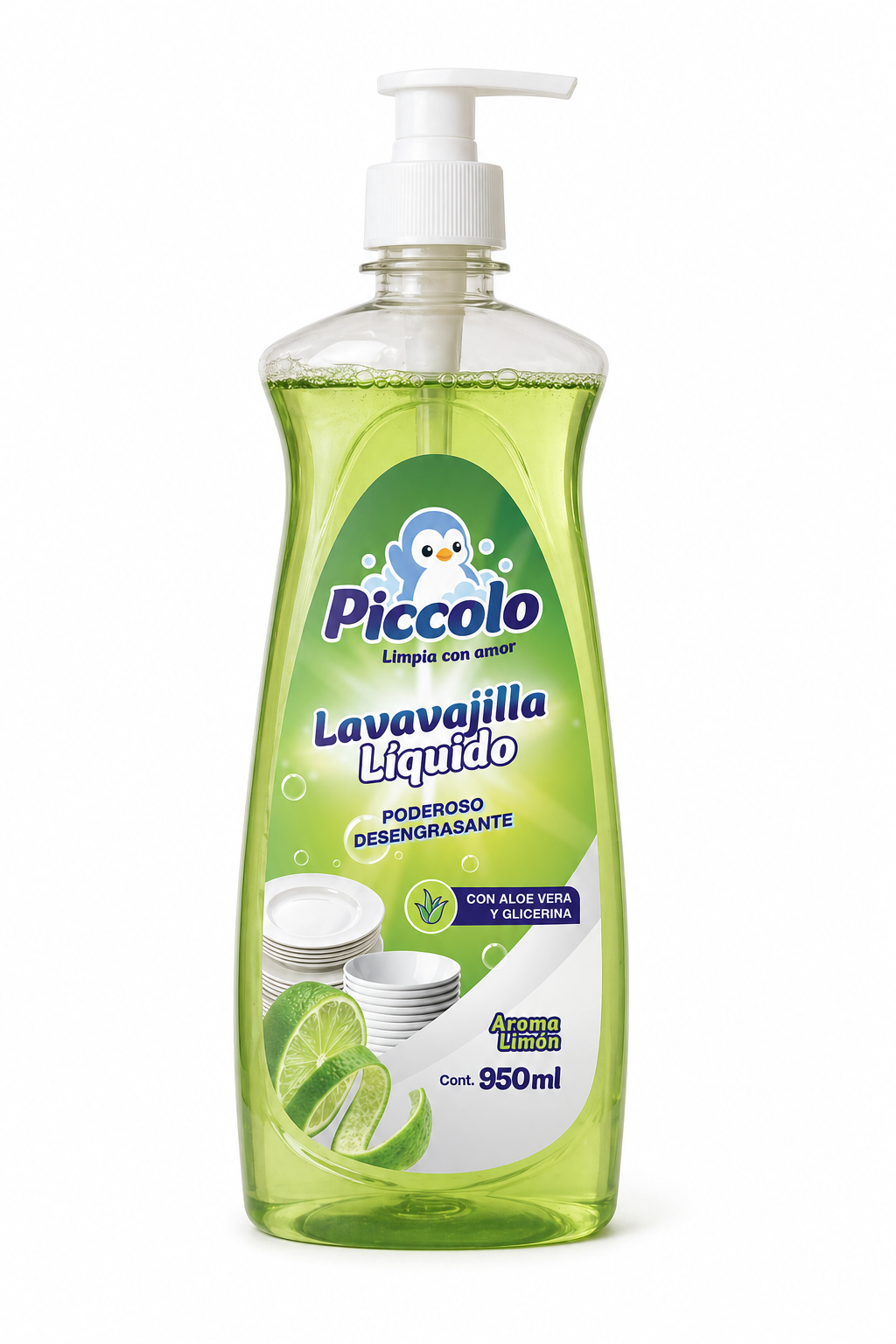 Lavavajilla Líquido: Aroma Limón