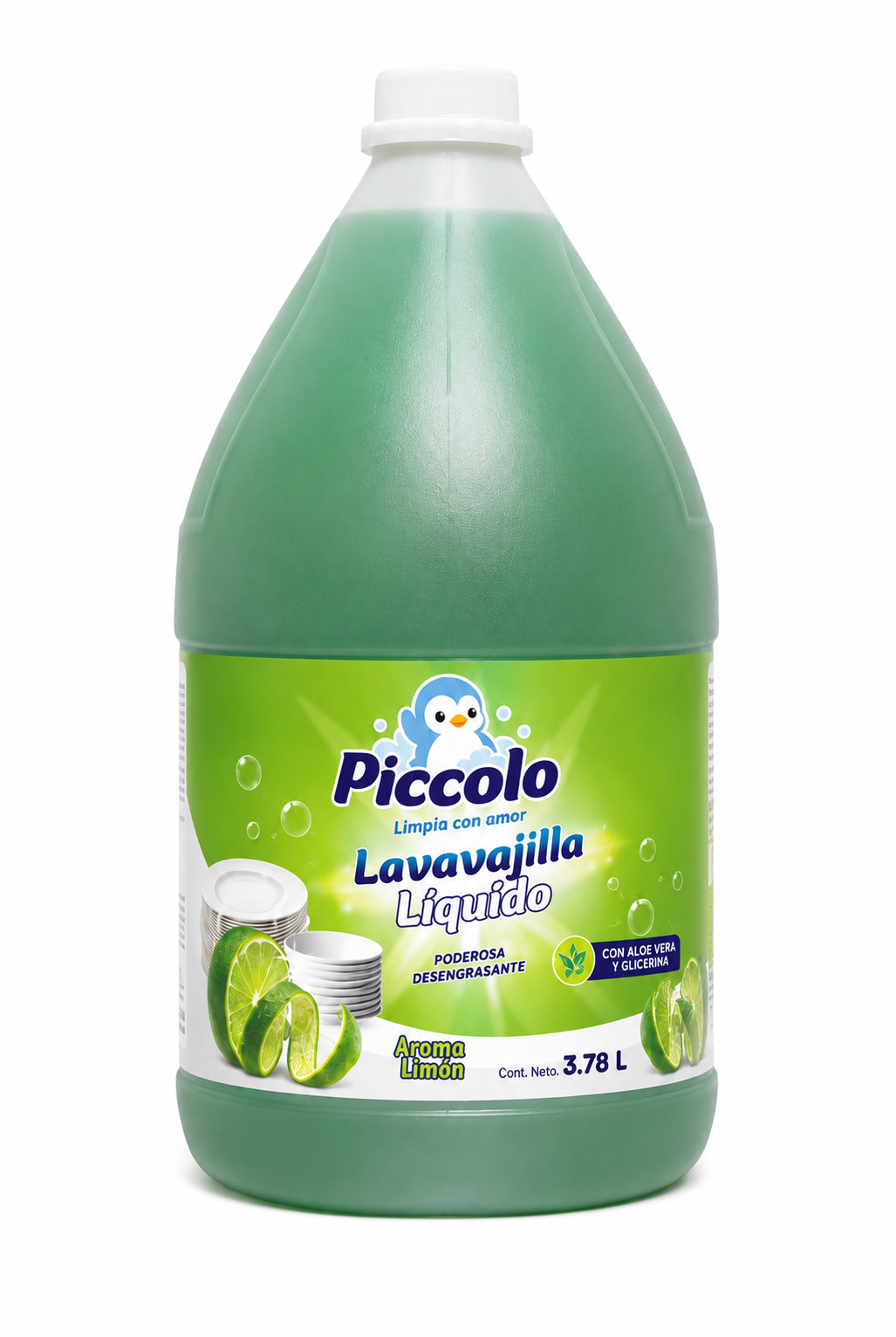Lavajilla Líquido: Aroma Limón Galón